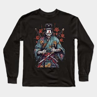 Samurai Zombie Long Sleeve T-Shirt